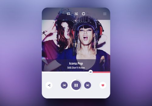 Icona Pop App Design